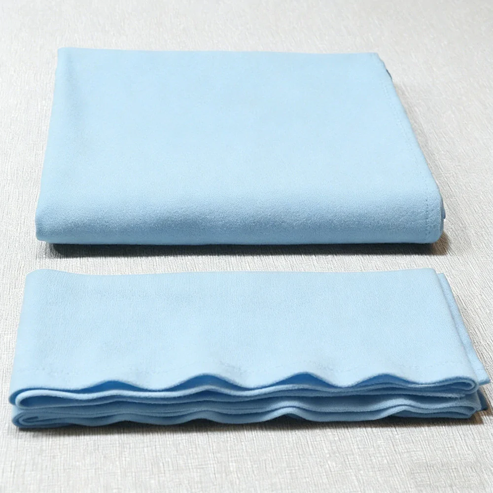 ARIX 7/8/9FT Billiard Table Cloth - High-Density Wool Blend, Anti-Pilling Durable Fabric for Smooth & Accurate Play - Baby Blue - Image 2