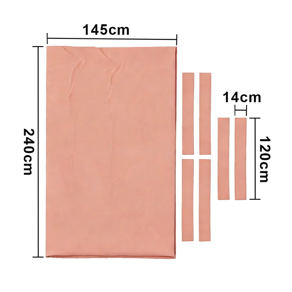 ARIX 7/8/9FT Billiard Table Cloth - High-Density Wool Blend, Anti-Pilling Durable Fabric for Smooth & Accurate Play - Blush Pink - Image 6