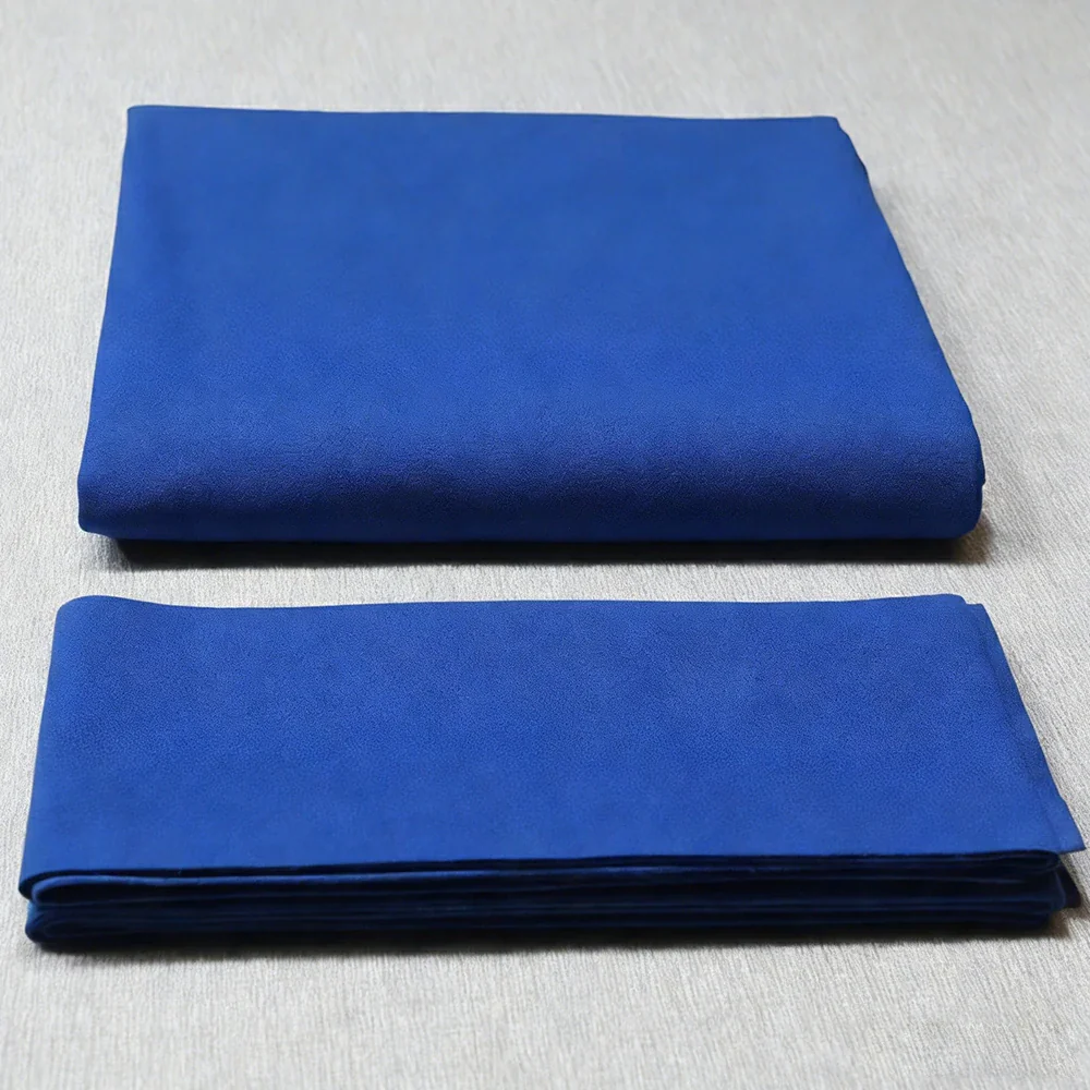 ARIX 7/8/9FT Billiard Table Cloth - High-Density Wool Blend, Anti-Pilling Durable Fabric for Smooth & Accurate Play - Bright Blue - Image 2