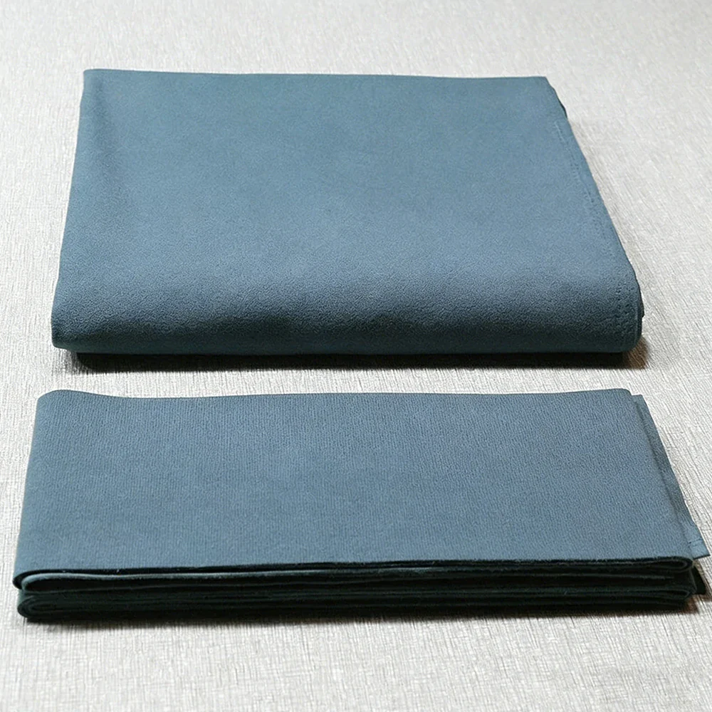 ARIX 7/8/9FT Billiard Table Cloth - High-Density Wool Blend, Anti-Pilling Durable Fabric for Smooth & Accurate Play - Blue Grey - Image 2
