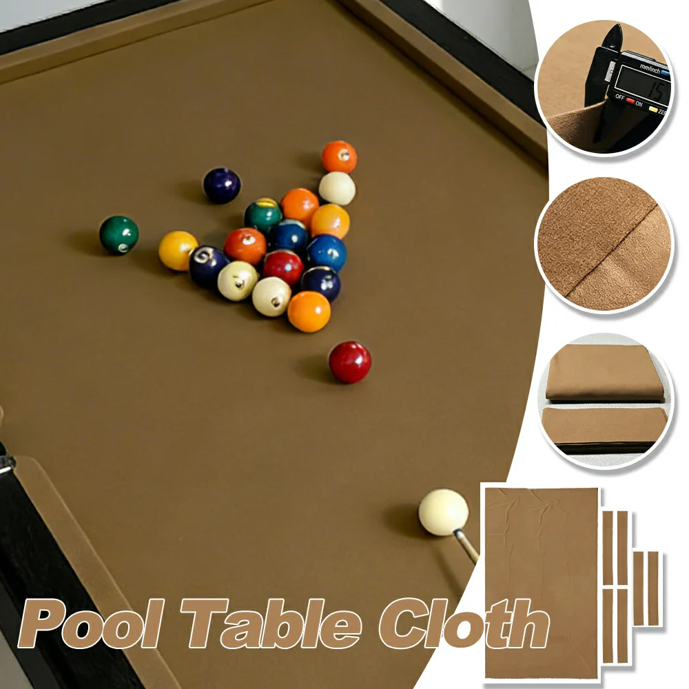 ARIX 7/8/9FT Billiard Table Cloth - High-Density Wool Blend, Anti-Pilling Durable Fabric for Smooth & Accurate Play - CAML - Image 3