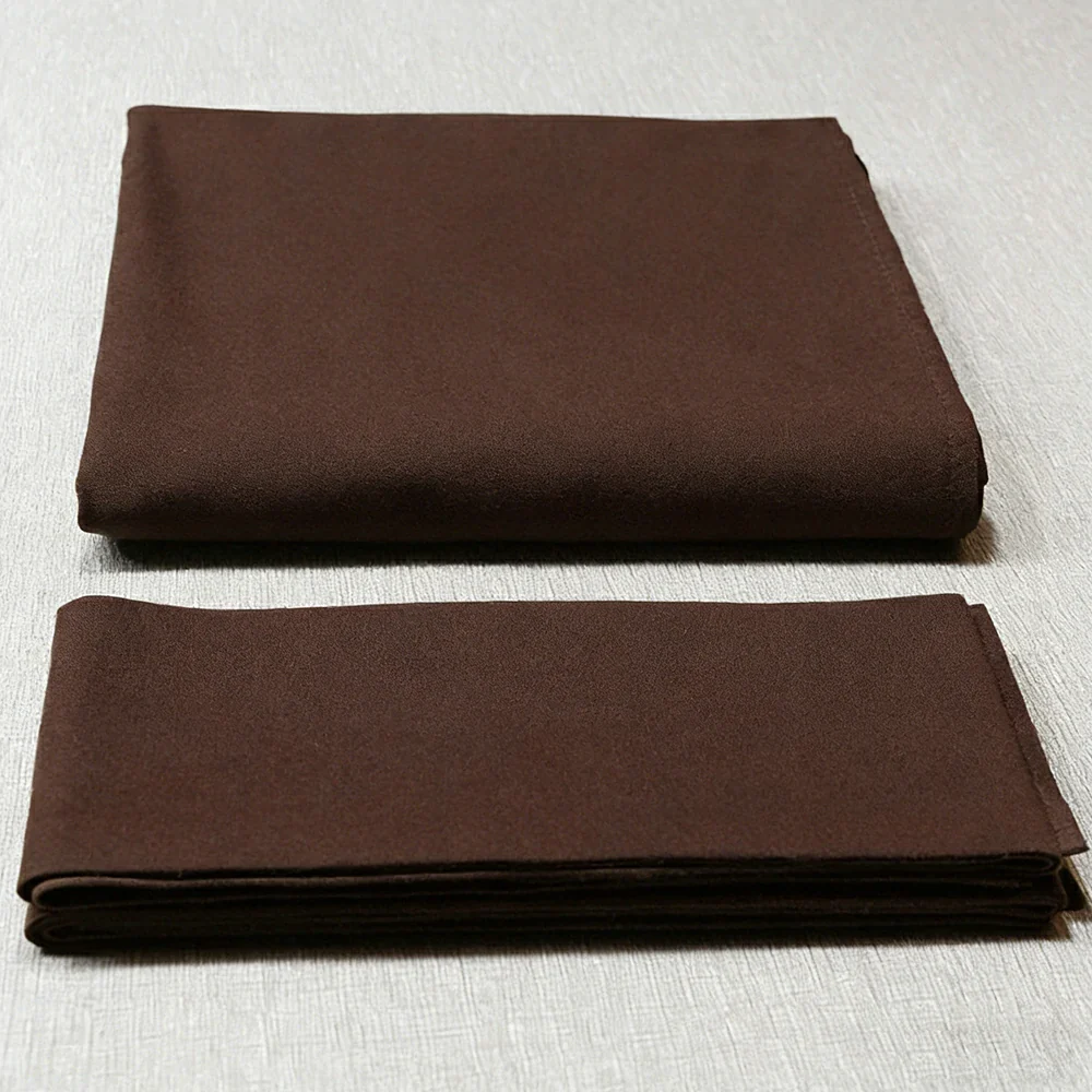 ARIX 7/8/9FT Billiard Table Cloth - High-Density Wool Blend, Anti-Pilling Durable Fabric for Smooth & Accurate Play - Chocolate Brown - Image 2
