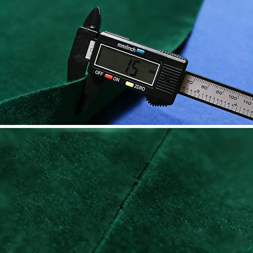 ARIX 7/8/9FT Billiard Table Cloth - High-Density Wool Blend, Anti-Pilling Durable Fabric for Smooth & Accurate Play - Deep Green - Image 5