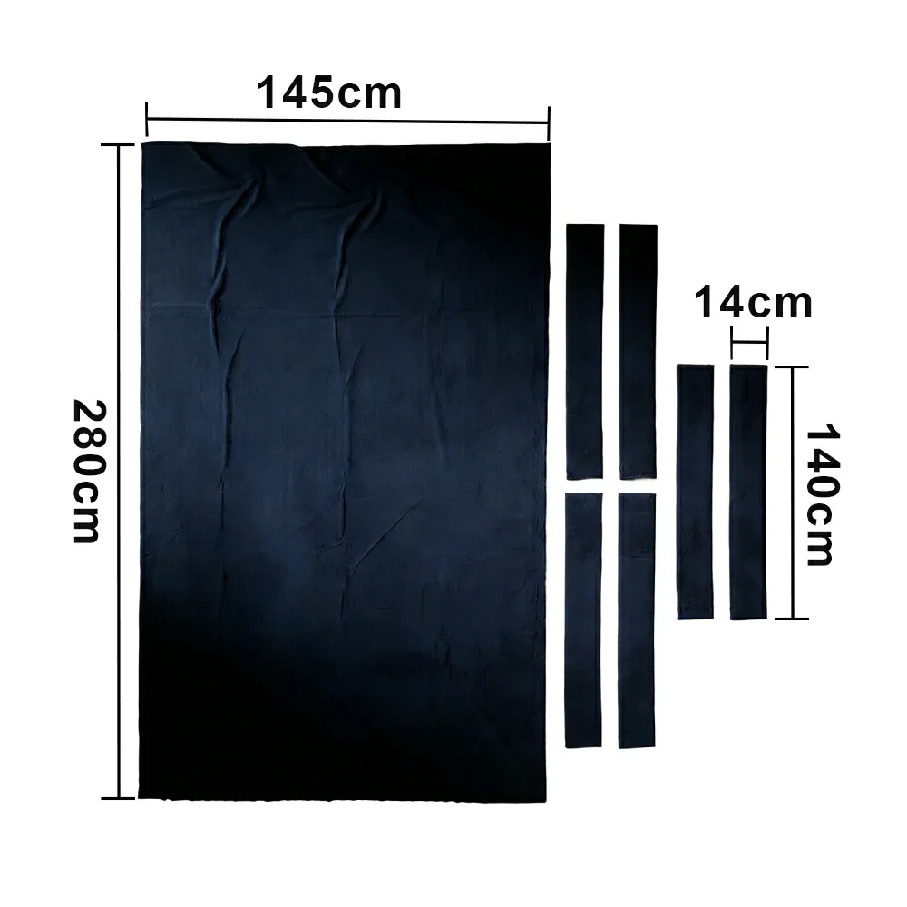 ARIX 7/8/9FT Billiard Table Cloth - High-Density Wool Blend, Anti-Pilling Durable Fabric for Smooth & Accurate Play - Deep Navy - Image 8
