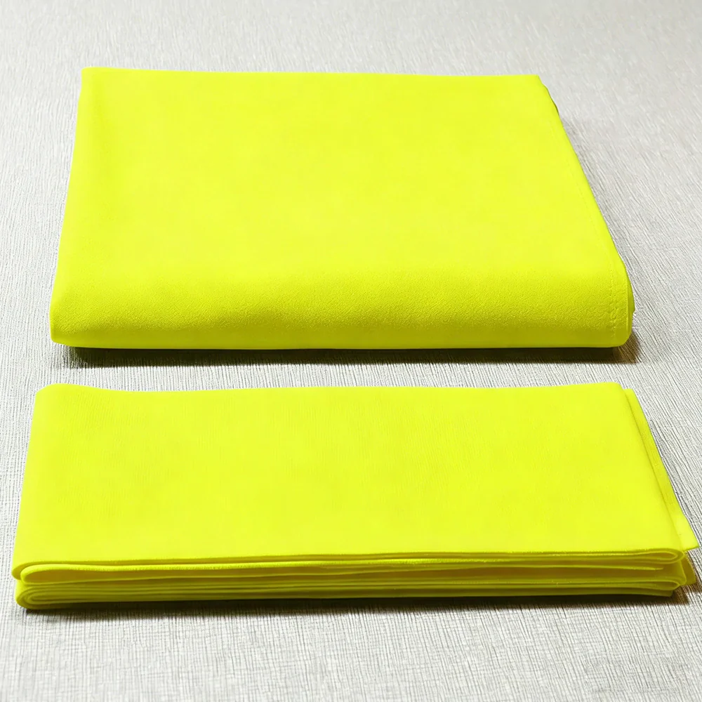 ARIX 7/8/9FT Billiard Table Cloth - High-Density Wool Blend, Anti-Pilling Durable Fabric for Smooth & Accurate Play - Electric Yellow - Image 2