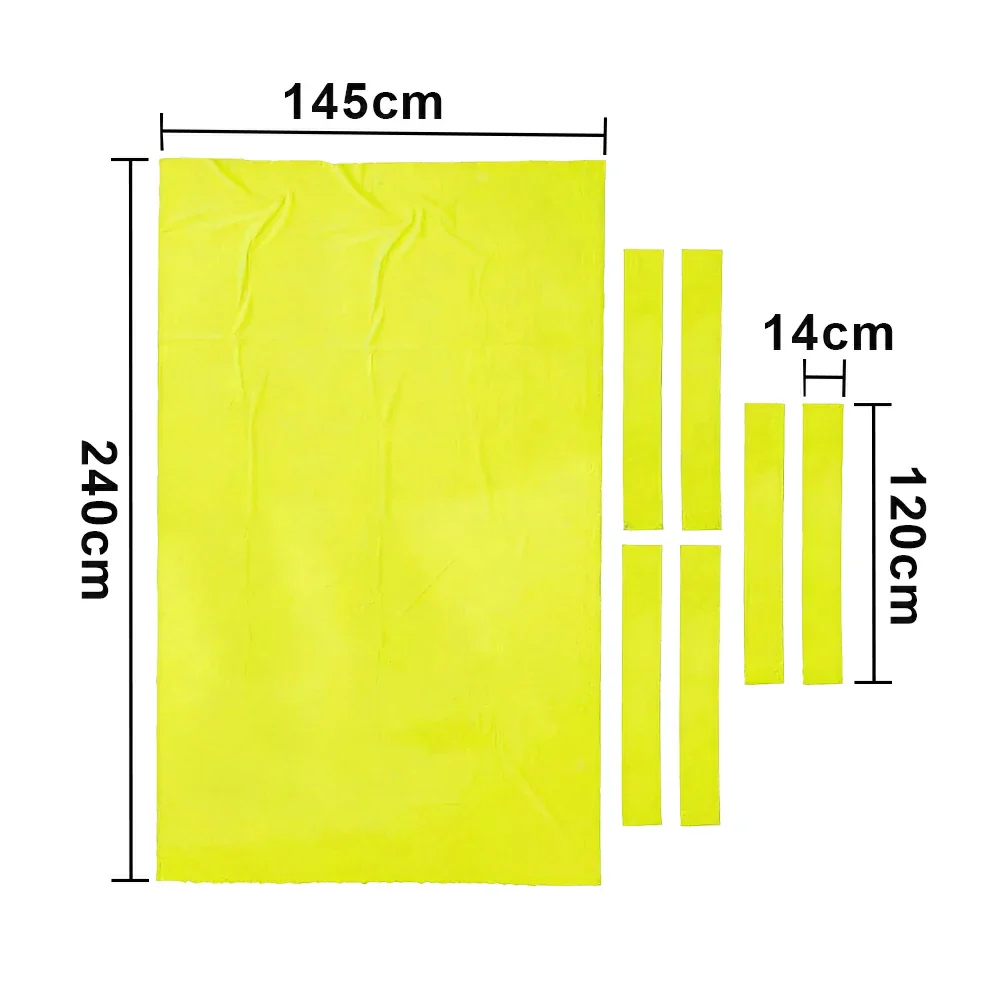 ARIX 7/8/9FT Billiard Table Cloth - High-Density Wool Blend, Anti-Pilling Durable Fabric for Smooth & Accurate Play - Electric Yellow - Image 6