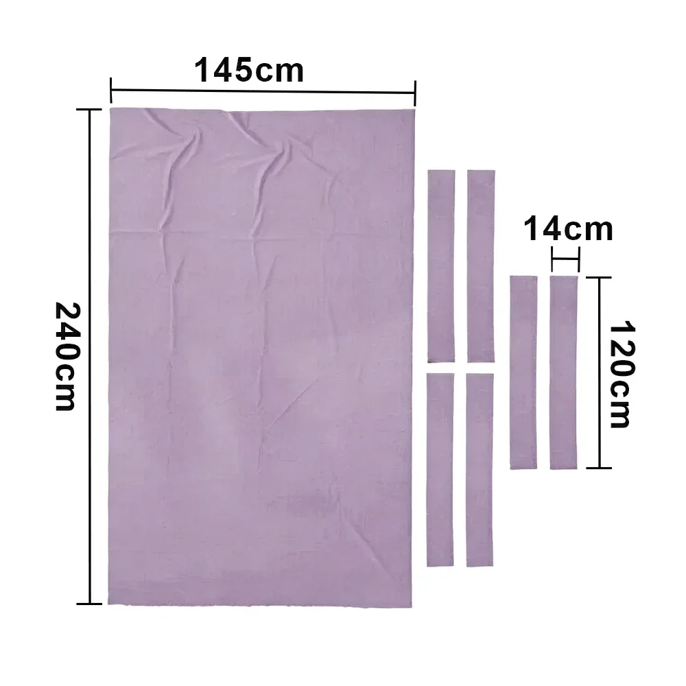 ARIX 7/8/9FT Billiard Table Cloth - High-Density Wool Blend, Anti-Pilling Durable Fabric for Smooth & Accurate Play - Lavender - Image 6