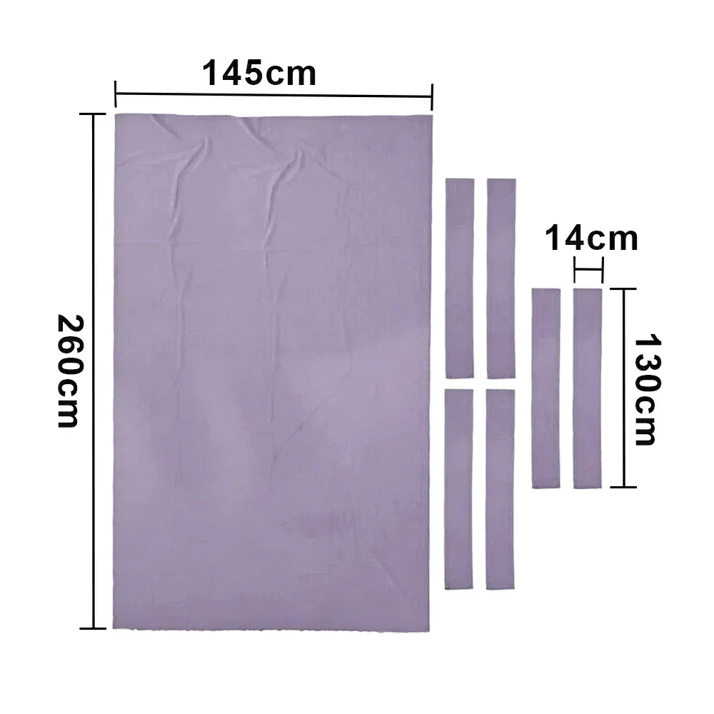 ARIX 7/8/9FT Billiard Table Cloth - High-Density Wool Blend, Anti-Pilling Durable Fabric for Smooth & Accurate Play - Light Lilac - Image 7