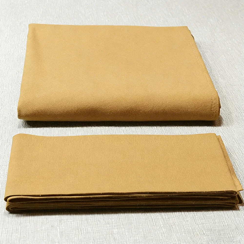 ARIX 7/8/9FT Billiard Table Cloth - High-Density Wool Blend, Anti-Pilling Durable Fabric for Smooth & Accurate Play - Light Brown - Image 2