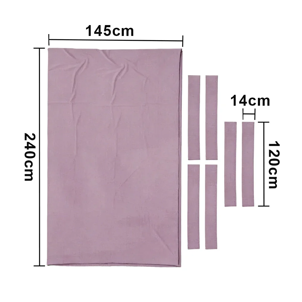 ARIX 7/8/9FT Billiard Table Cloth - High-Density Wool Blend, Anti-Pilling Durable Fabric for Smooth & Accurate Play - Mauve - Image 6