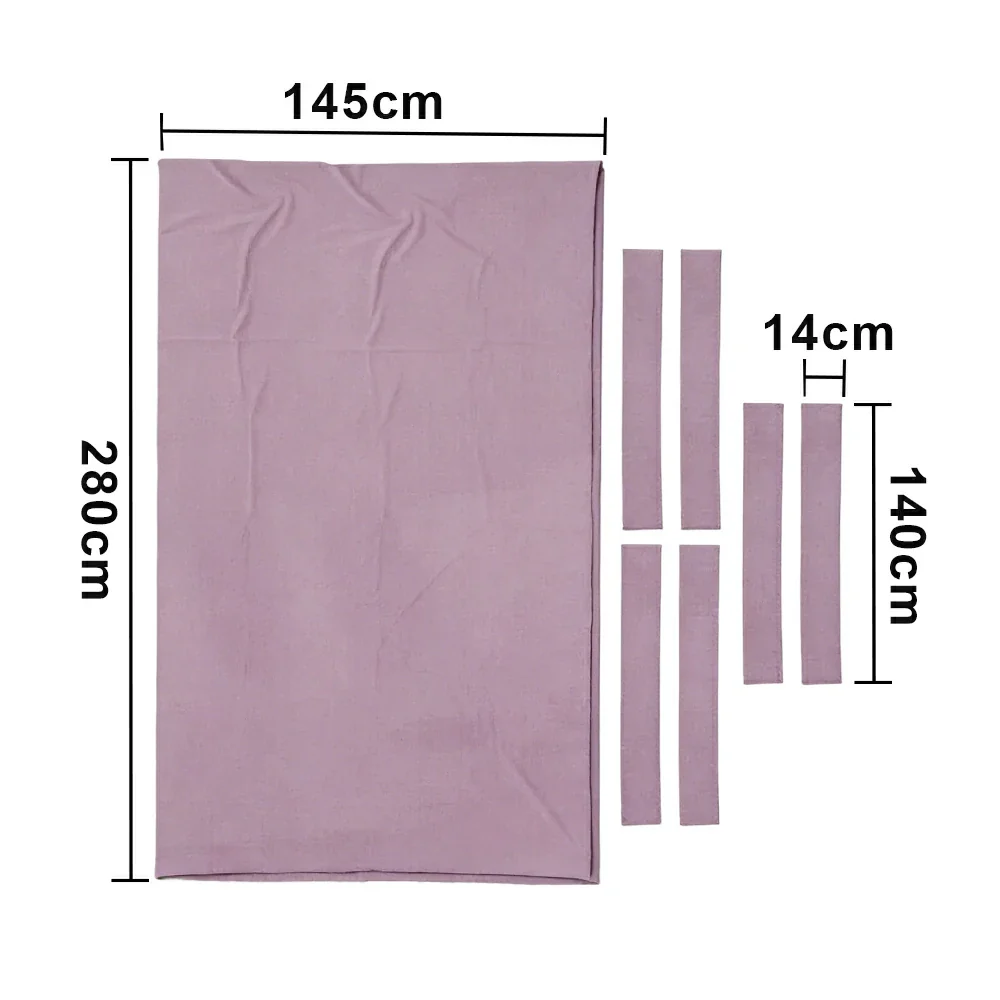 ARIX 7/8/9FT Billiard Table Cloth - High-Density Wool Blend, Anti-Pilling Durable Fabric for Smooth & Accurate Play - Mauve - Image 8