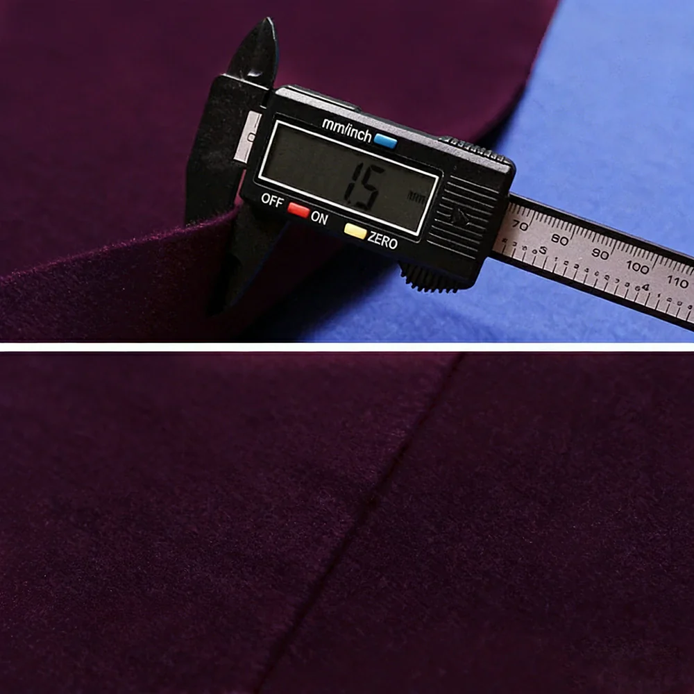 ARIX 7/8/9FT Billiard Table Cloth - High-Density Wool Blend, Anti-Pilling Durable Fabric for Smooth & Accurate Play - Midnight Plum - Image 5