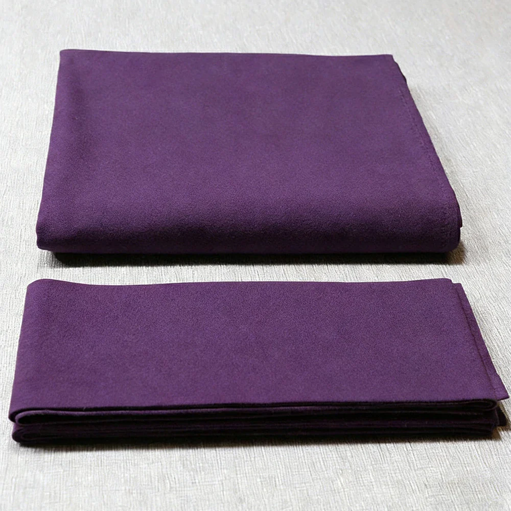 ARIX 7/8/9FT Billiard Table Cloth - High-Density Wool Blend, Anti-Pilling Durable Fabric for Smooth & Accurate Play - Purple - Image 2