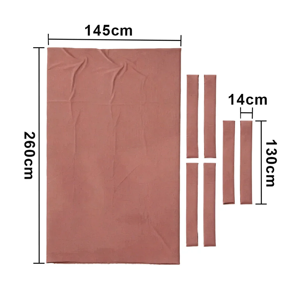 ARIX 7/8/9FT Billiard Table Cloth - High-Density Wool Blend, Anti-Pilling Durable Fabric for Smooth & Accurate Play - Rose Pink - Image 7