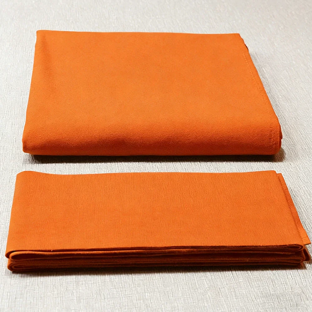 ARIX 7/8/9FT Billiard Table Cloth - High-Density Wool Blend, Anti-Pilling Durable Fabric for Smooth & Accurate Play - Spiced Orange - Image 2