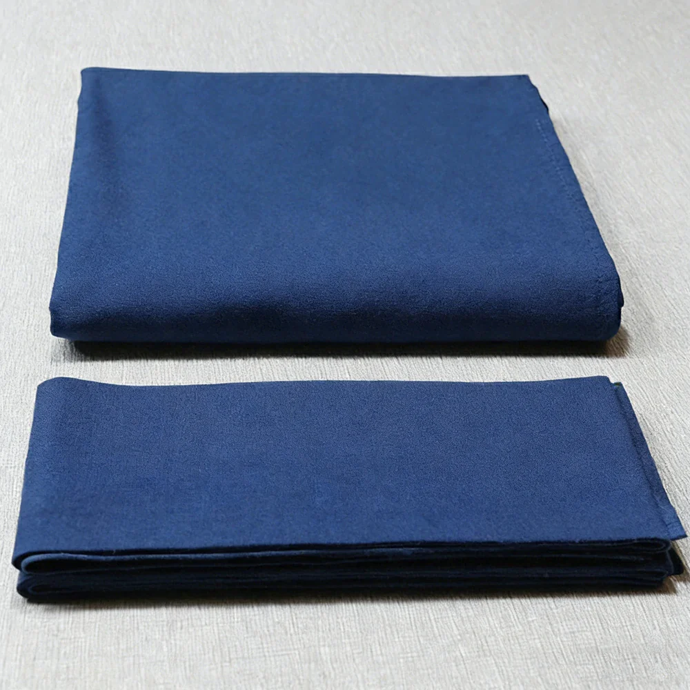ARIX 7/8/9FT Billiard Table Cloth - High-Density Wool Blend, Anti-Pilling Durable Fabric for Smooth & Accurate Play - Steel Blue - Image 2