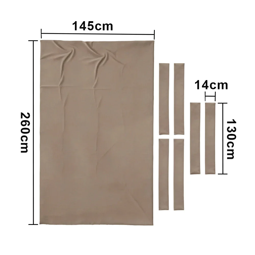ARIX 7/8/9FT Billiard Table Cloth - High-Density Wool Blend, Anti-Pilling Durable Fabric for Smooth & Accurate Play - Warm Taupe - Image 7
