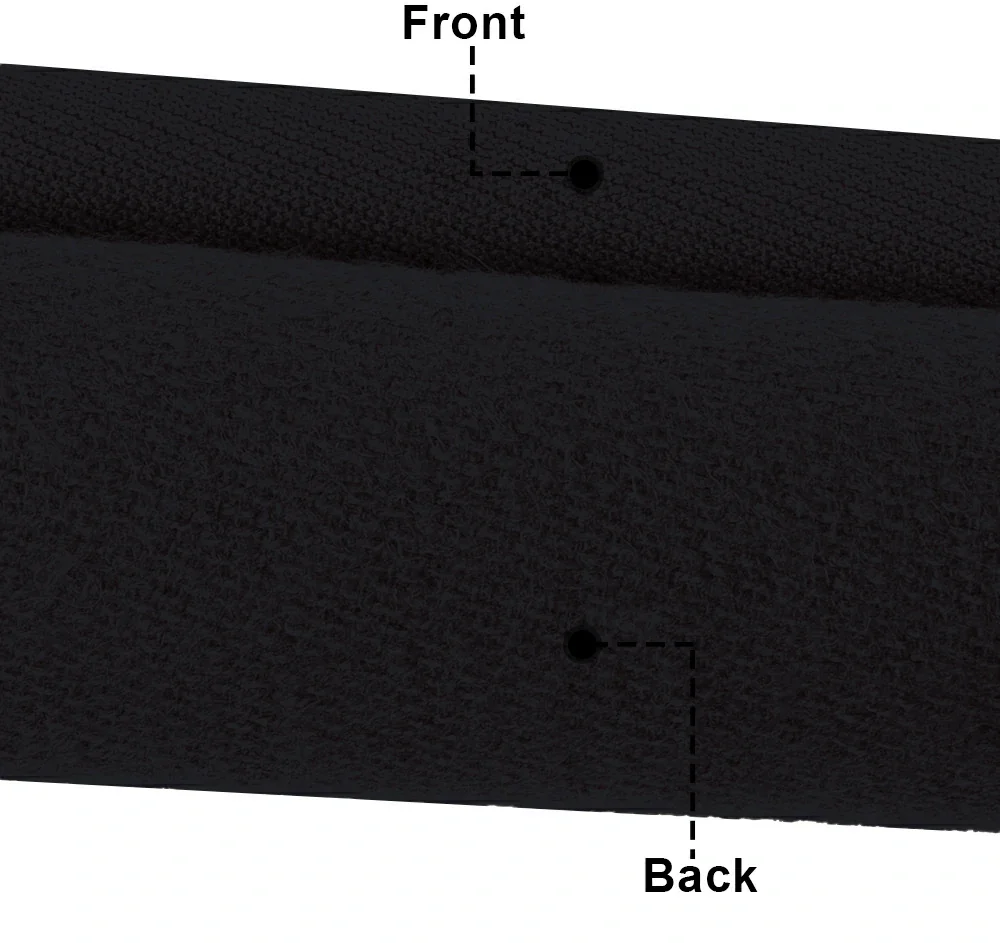 Hainsworth Smart Precut Cloth - 7/8/9/12FT Professional Speed & Control, 460gsm Directional Nap for Snooker & Pool Tables - Black - Image 5