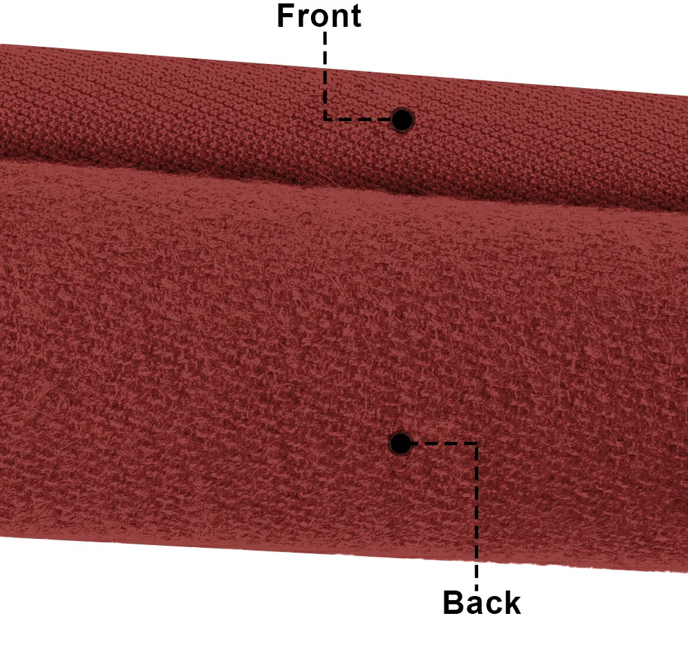 Hainsworth Smart Precut Cloth - 7/8/9/12FT Professional Speed & Control, 460gsm Directional Nap for Snooker & Pool Tables - Maroon - Image 5