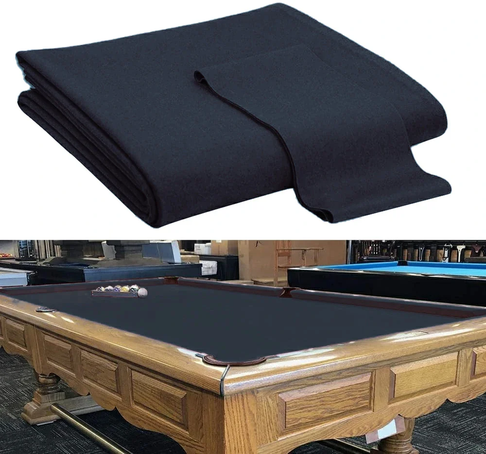 Hainsworth Smart Precut Cloth - 7/8/9FT Professional Speed & Control, 460gsm Directional Nap for Snooker & Pool Tables - Navy - Image 4