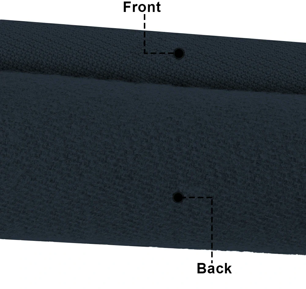 Hainsworth Smart Precut Cloth - 7/8/9FT Professional Speed & Control, 460gsm Directional Nap for Snooker & Pool Tables - Navy - Image 5