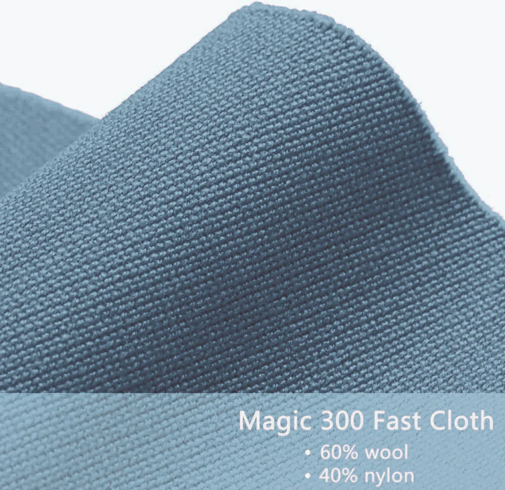 Hainsworth Smart Precut Cloth - 7/8/9FT Professional Speed & Control, 460gsm Directional Nap for Snooker & Pool Tables - Powder Blue - Image 3