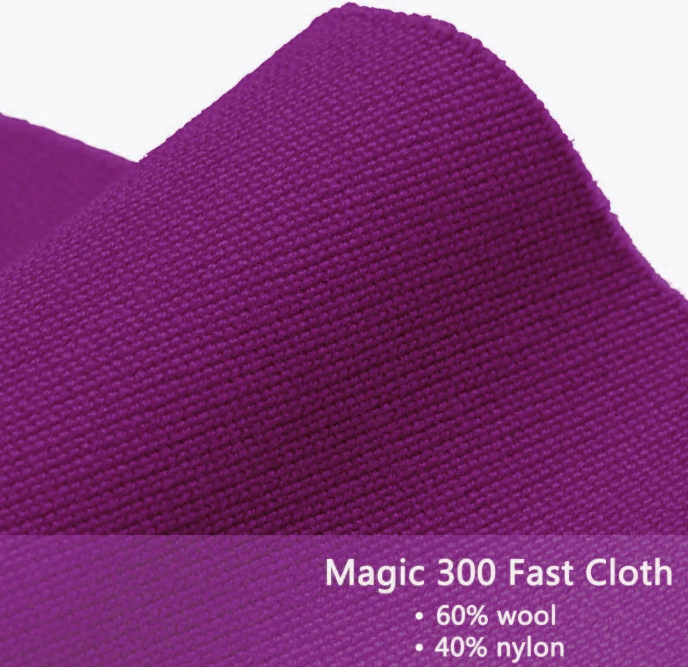 Hainsworth Smart Precut Cloth - 7/8/9FT Professional Speed & Control, 460gsm Directional Nap for Snooker & Pool Tables - Purple - Image 3