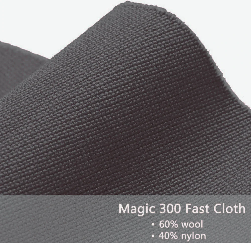 Hainsworth Smart Precut Cloth - 7/8/9/12FT Professional Speed & Control, 460gsm Directional Nap for Snooker & Pool Tables - Pewter - Image 3