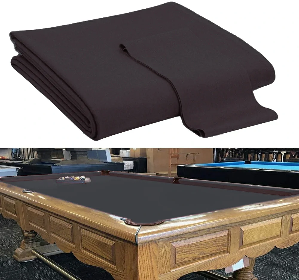 Hainsworth Smart Precut Cloth - 7/8/9/12FT Professional Speed & Control, 460gsm Directional Nap for Snooker & Pool Tables - Pewter - Image 4