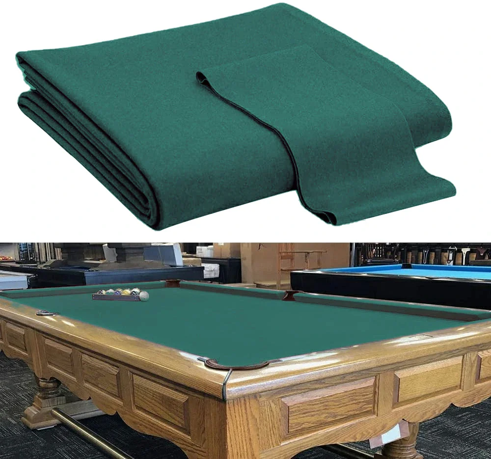 Hainsworth Smart Precut Cloth - 7/8/9/12FT Professional Speed & Control, 460gsm Directional Nap for Snooker & Pool Tables - Ranger Green - Image 4
