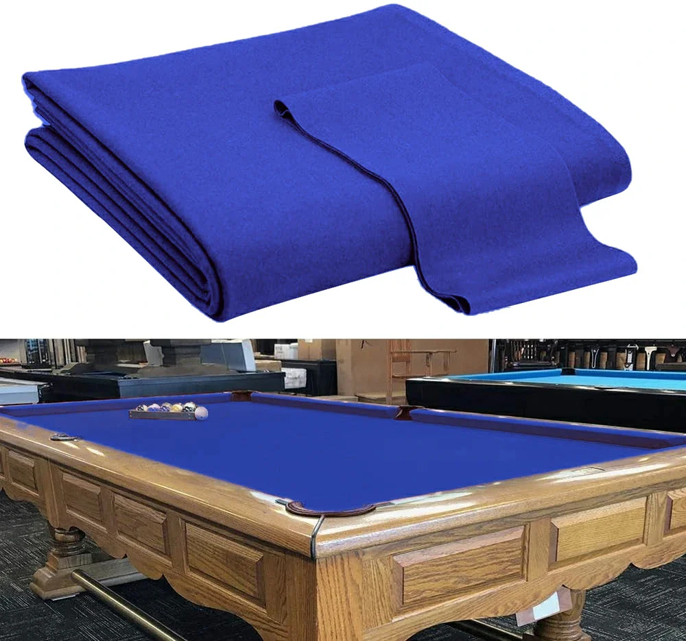 Hainsworth Smart Precut Cloth - 7/8/9/12FT Professional Speed & Control, 460gsm Directional Nap for Snooker & Pool Tables - Royal Blue - Image 4