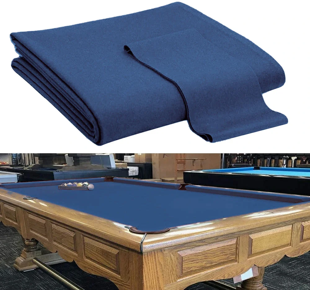 Hainsworth Smart Precut Cloth - 7/8/9FT Professional Speed & Control, 460gsm Directional Nap for Snooker & Pool Tables - Slate Blue - Image 4