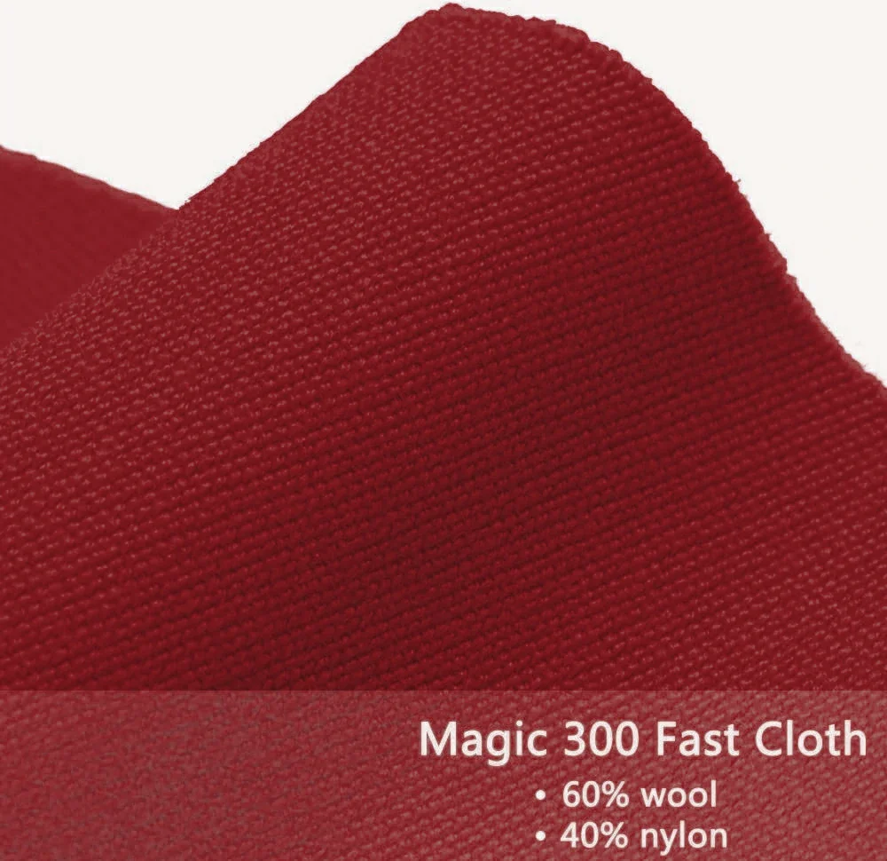 Hainsworth Smart Precut Cloth - 7/8/9FT Professional Speed & Control, 460gsm Directional Nap for Snooker & Pool Tables - Windsor Red - Image 3