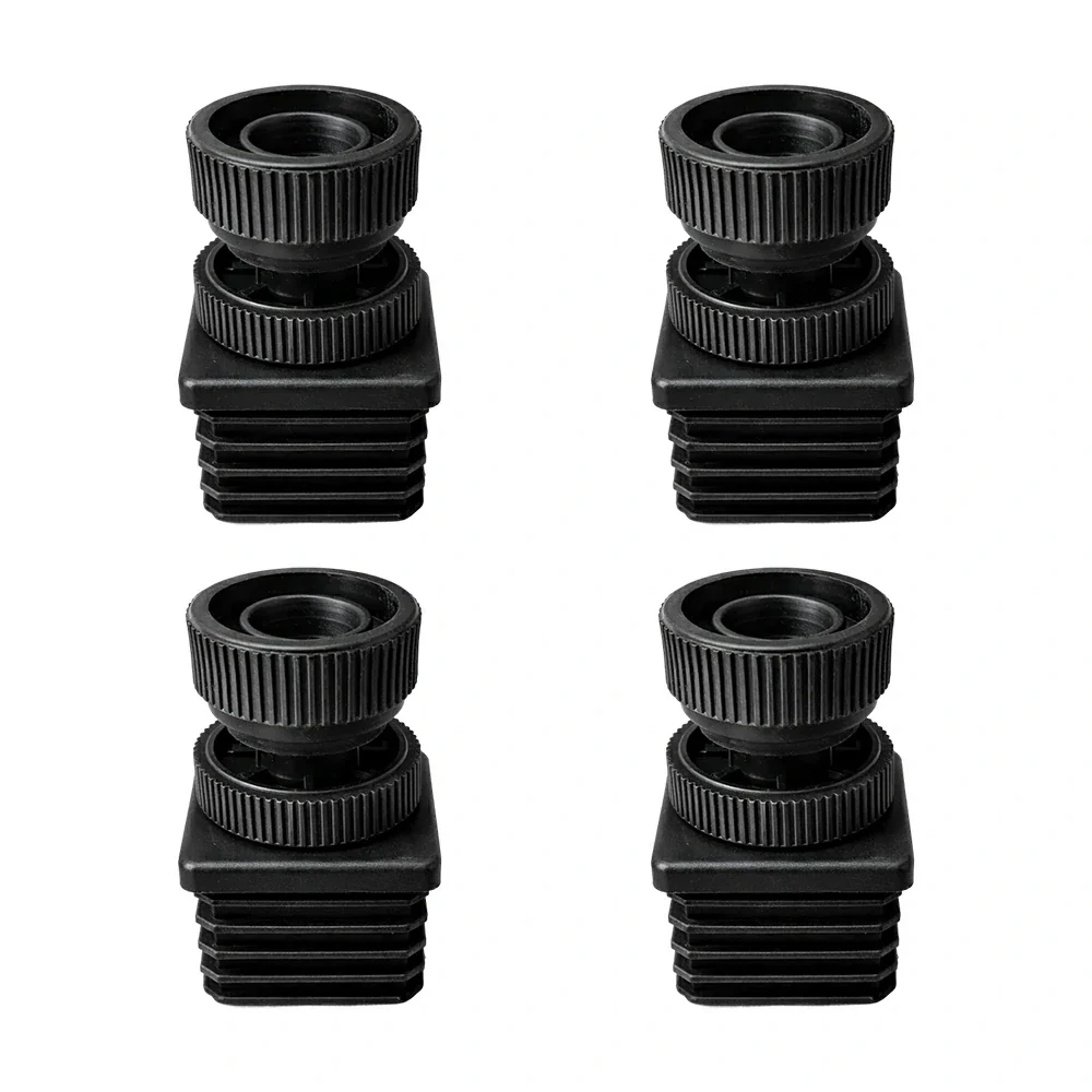 ARIX Adjustable 50mm Table Legs 4pcs - Level & Stable Support - Heavy-Duty Metal - Ideal Replacement for Indoor Table Tennis