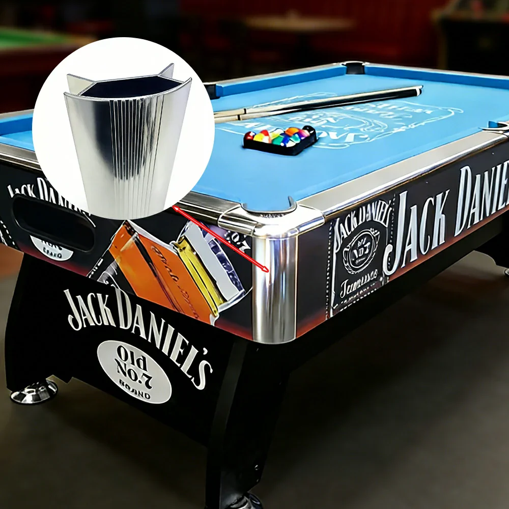 ARIX Pool Table Corner Cap Compatible with P004JD - Metal Protective Corner Trim - Image 2