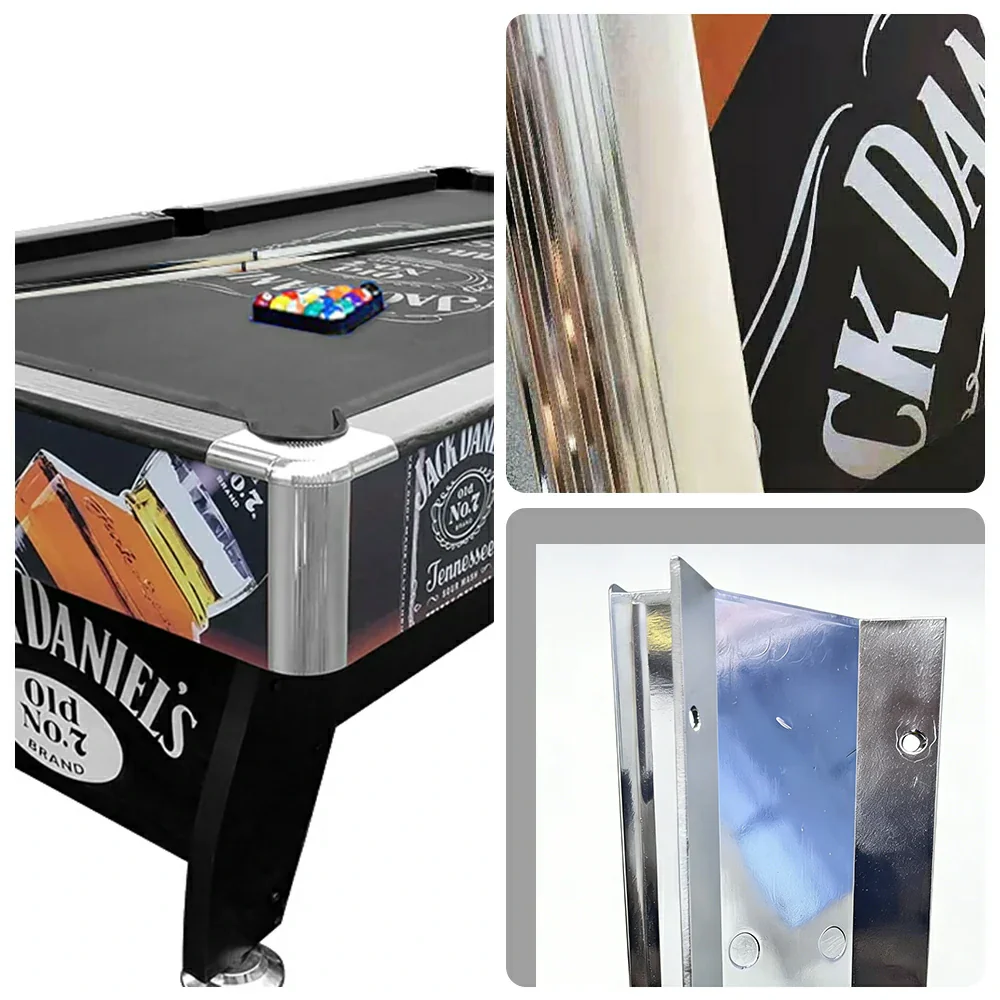 ARIX Pool Table Corner Cap Compatible with P004JD - Metal Protective Corner Trim - Image 3