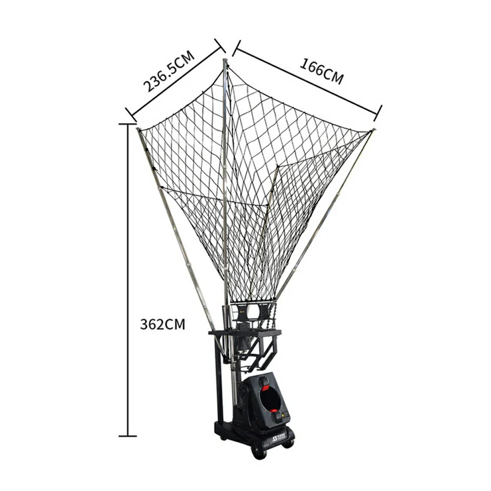 DUNK MASTER Smart Basketball Shooting Machine - Wireless Remote Control, Multi-Spot Training, Heavy-Duty Metal Frame, Customisable Arc & Spin - Image 5