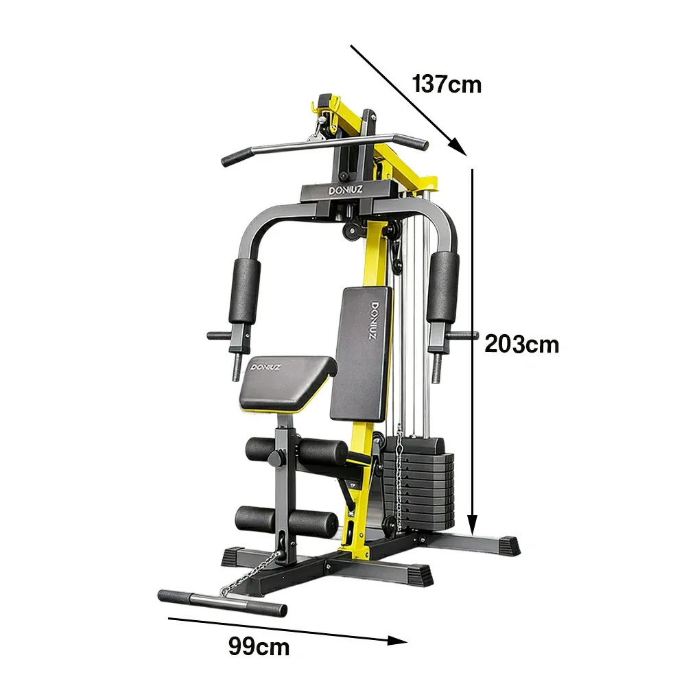 FITPRO Multi-Function Home Gym Station All-in-One Strength Training Machine with Weight Stack Full Body Workout - Image 5