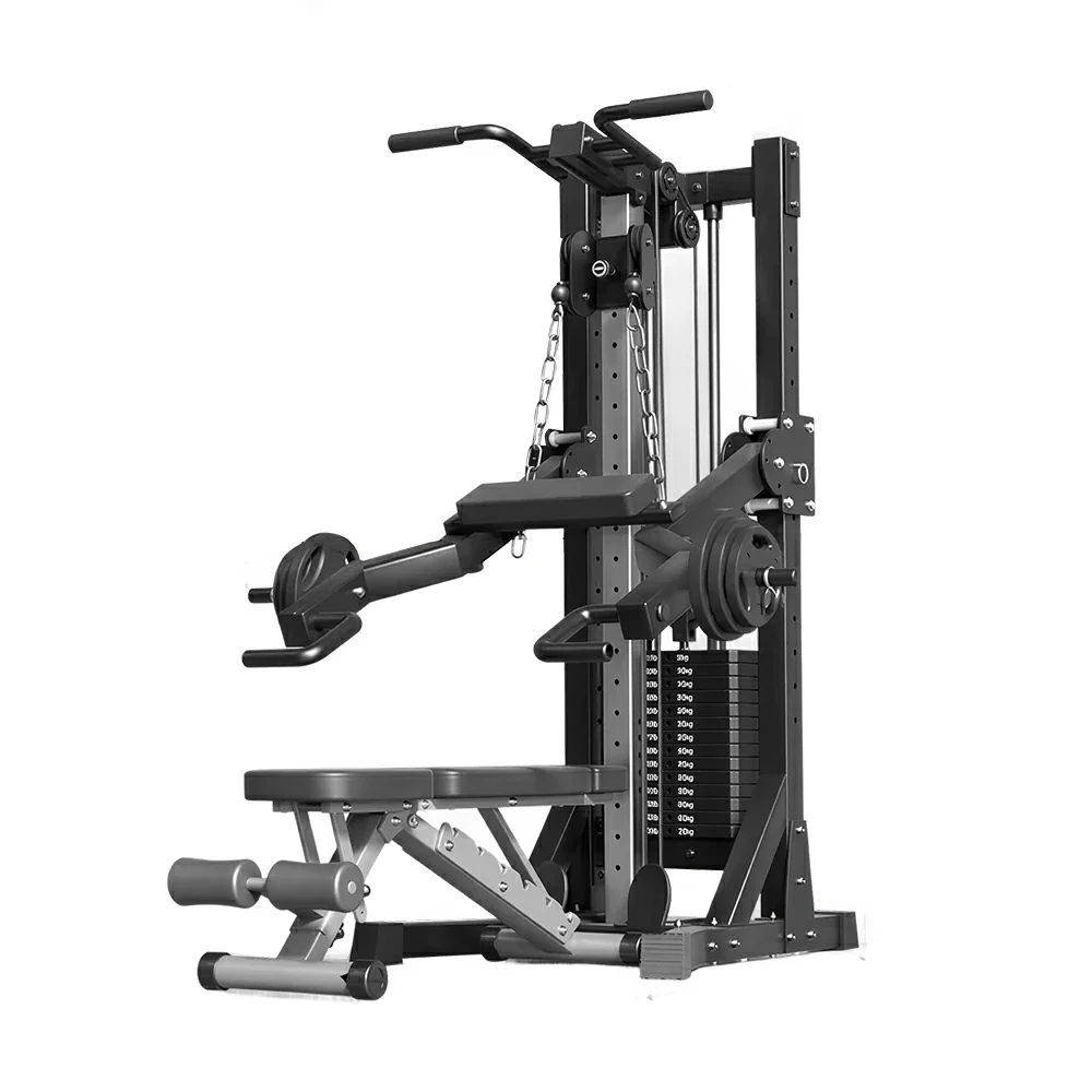 FITPRO Multi-Functional Home Gym Machine - 70kg Precision Steel Counterweight, Adjustable Pulley System, Full-Body Strength Training - Image 4