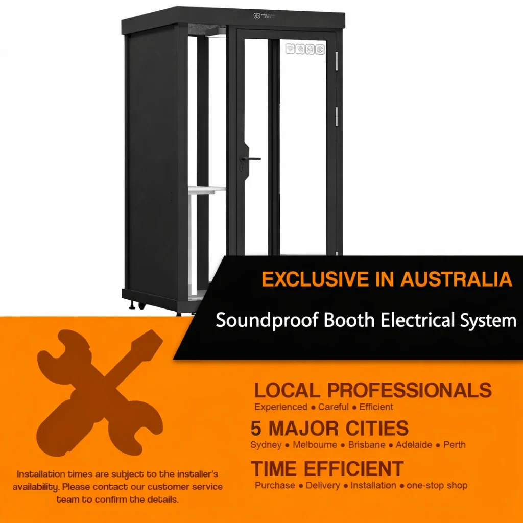 Installation Service For : Soundproof Booth Electrical System - Image 2