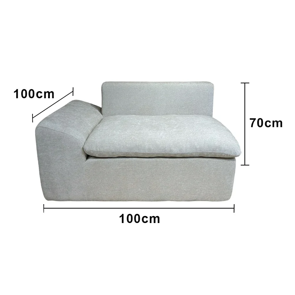 LIVARA B316 Sofa Compressible Packaging Quick Rebound Cushion High Density Foam Core Space Saving Design - Image 5