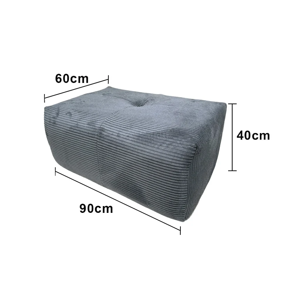 LIVARA B315 Ottoman Compressible Packaging Quick Rebound Cushion High Density Foam Core Space Saving Design - Image 5