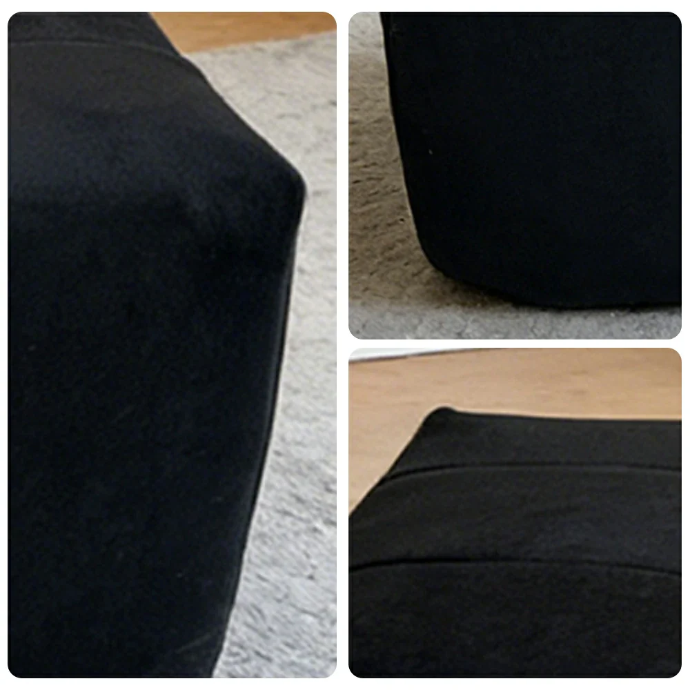 LIVARA B312 Ottoman Compressible Packaging Quick Rebound Cushion High Density Foam Core Space Saving Design - Image 3
