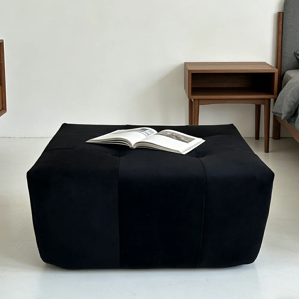 LIVARA B312 Ottoman Compressible Packaging Quick Rebound Cushion High Density Foam Core Space Saving Design - Image 4