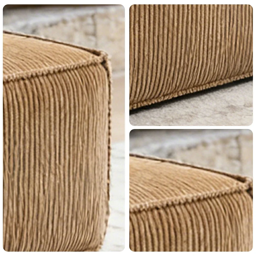 LIVARA B310 Ottoman Compressible Packaging Quick Rebound Cushion High Density Foam Core Space Saving Design - Image 3