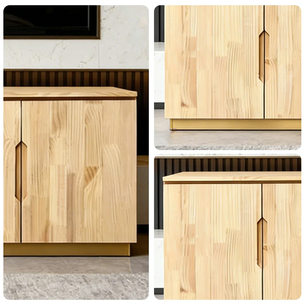 LIVARA 160/180cm Top Cabinet - Spacious Internal Storage with Solid Wood Construction, Soft-Close Hinges & Integrated Handles - Image 3