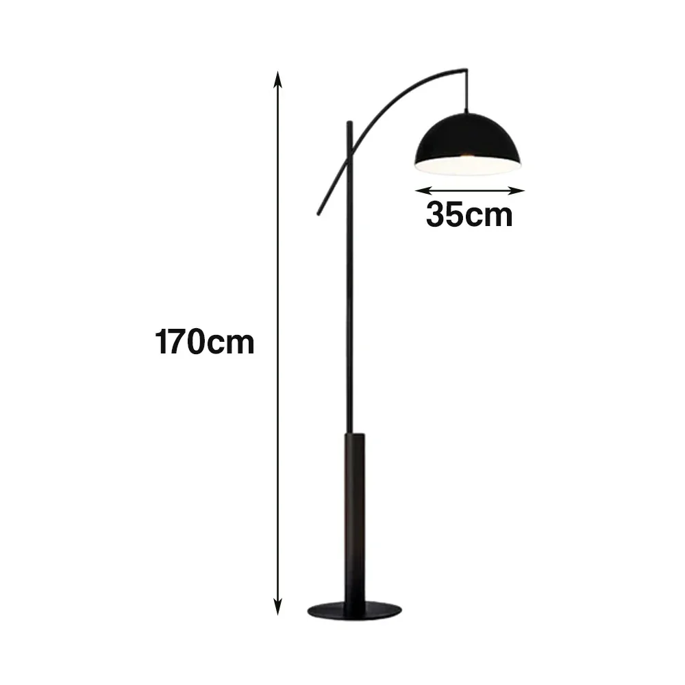LIVARA Floor Lamp Soft Ambient Lighting Iron Shade Metal & Marble Base Premium Design - Image 5