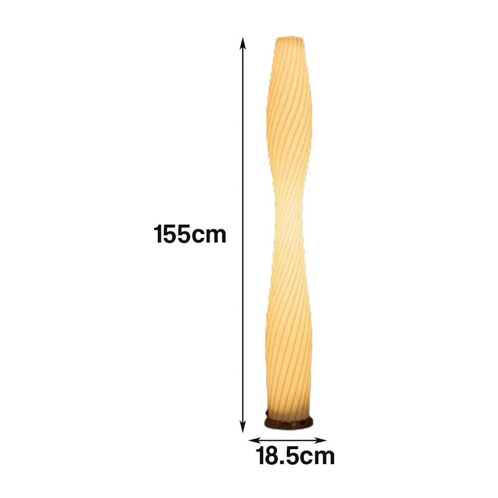 LIVARA Floor Lamp Flicker-Free Eye-Care Lighting Iron Body Rose Gold Colour High-Transparency Shade Stable Design - Image 5