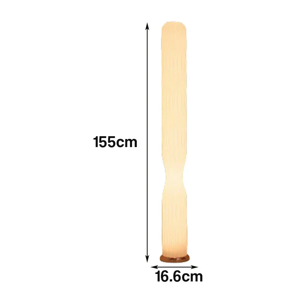 LIVARA Floor Lamp Soft Lighting Iron Frame Rose Gold Colour High-Transparency Shade Safe Stable Base - Image 5