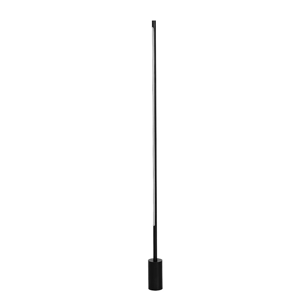 LIVARA Minimalist Floor Lamp Foot Switch Control 25W LED Metal Frame Compact Base